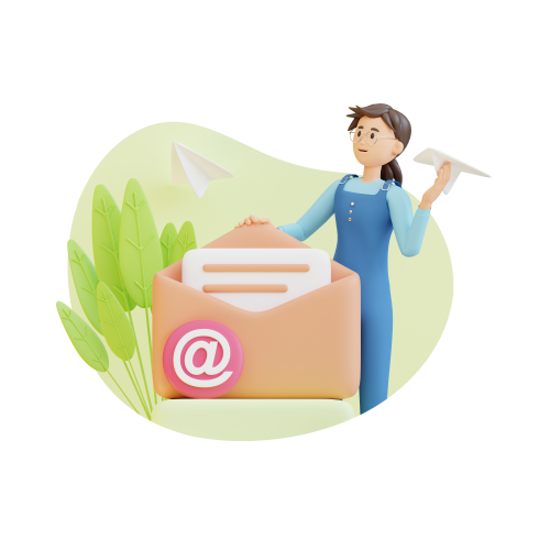 email girl